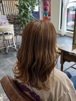 セットアップ 倉敷中庄店(SET-UP)&nbsp;(デザインカラー)ハイライトカラー×ブラウン