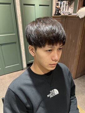 *メンズ刈り上げマッシュ*