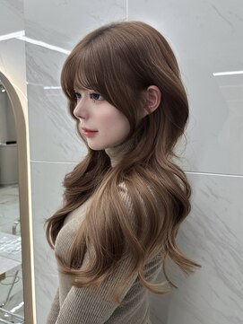 キティー サカエ(kiti SAKAE) ブリーチなしダブルカラー/オリーブグレージュ/透明感カラー