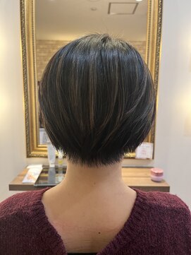 プティアミ(petite amie) コンパクトショート×ハイライト