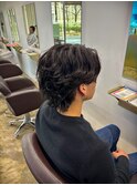 【MEN’S HAIR/サーフカール/刈り上げセンターパート/千葉】