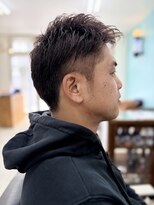 サムズヘア(Sam's hair) メンズカットツーブロックソフトアイロンパーマ