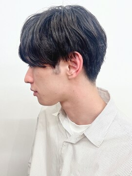 モリオフロムロンドン 松戸店(Morio from London) 【松戸 アイダ】ツーブロックラウンドマッシュ/メンズマッシュ