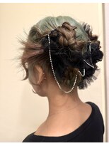 ヘアーズギャラリー なんば高島屋店(Hair's Gallery)&nbsp;カチモリツイン/お呼ばれアレンジ