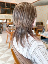 アコテアット ヘア(acote @)&nbsp;イメチェン/ウルフ/レイヤー/前髪/ピンクベージュ/ハイライト