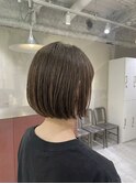 ベリーショート前下がりボブミディアムミニボブショートウルフ