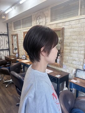 美容室ポール 西葛西店(PAUL) くびれショートマッシュショートベリーショート