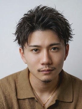 メンズフィール 南森町(MENS FEEL) °MEN’S HAIR/サーフカール/刈り上げセンターパート/南森町