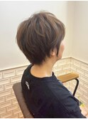 大人可愛い丸みショート【奈良市／富雄】