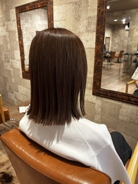 ヘアサロン アプリ(hair salon APPLI) 透明感たっぷりショコラブラウン♪
