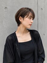 ゲイン(Gain)&nbsp;ショートカット×白髪ぼかし、ハイライト×縮毛矯正×髪質改善