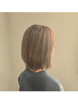 ヘアーアンドネイル ルシア(Hair&Nail Lucia)&nbsp;プレトワグレージュカラー白髪ぼかしハイライト