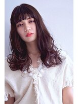 スリジェ7(CERISIER7) CERISIER7ほどよくラフなシアーピンク質感ウェーブ