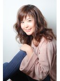 【LaLaTerrace】大人カジュアルほつれウェーブ　LaLaTerrace風