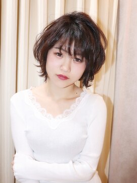 ヘアーサロン ニュアンス(HAIR SALON nuance) モテ髪 ヘルシーショート 女っぽショート