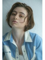 ミエル ヘア 新宿(miel hair)&nbsp;〈mielhair新宿〉かきあげ　レイヤーボブ