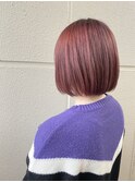 ピンクに寄らないレッドブラウン