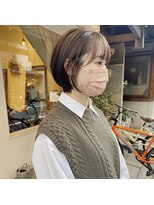 マウロア(MAULOA)&nbsp;" メリハリ似合わせショートボブ "  ayumi