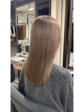 ラフ 難波店(LAFF) #黒髪#ボブルフ#ネビージュ#小顔#ワンレン