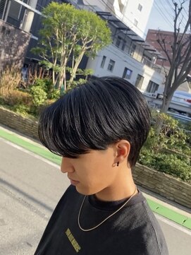 スキル(SKILL) ニュアンスハンサムショート　ニュアンスパーマ　福岡パーマ