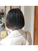 ふんわり丸みボブ