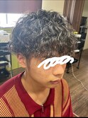 メンズ◎マッシュベースのツイストスパイラルパーマ