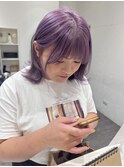 ピンクラベンダーアッシュ