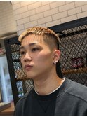 スキンフェードグラデーションクロップスタイルバズカット