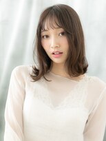 ドクターズサロン LAB 小山店&nbsp;シースルーバング愛され外ハネレイヤージュk小山20代30代40代