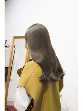 アリー 原宿 表参道(ALLY) 【ALLY 濱田】ブリーチ無し/オリーブベージュ