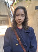 イメチェン/フルバング/似合わせカット/なみまきパーマ