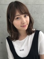 ガーデン 銀座(GARDEN) 大人カジュアルくびれヘアレイヤーカットミディアム　前髪カット