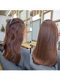 縮毛矯正ケアルーガ、髪質改善トリートメント、石巻