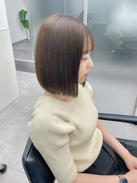 ゴウトゥデイシェアサロン 町田店(GO TODAY SHAiRE SALON) 透明感たっぷりオリーブブラウン♪