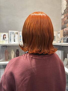 ビューティーマーケット アングゥ イオンモール名取(BEAUTY MARKET ungu) オレンジカラー