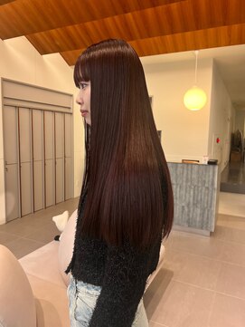 ローレンアオ(LOREN AO) イメチェン/ホワイトブロンド/外ハネボブ/美髪/矢場町