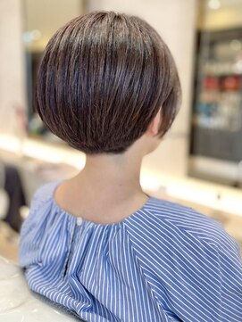 ザビー(THE B) 本八幡×市川×丸みショート×アディクシーカラー