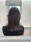 ブリーチなしラベンダーグレー