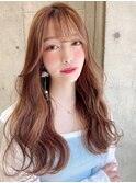 ショート ボブ インナーカラー 韓国風5611