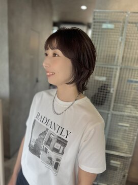 クス(KUsU) マッシュウルフ/くすみベージュ/30代40代50代