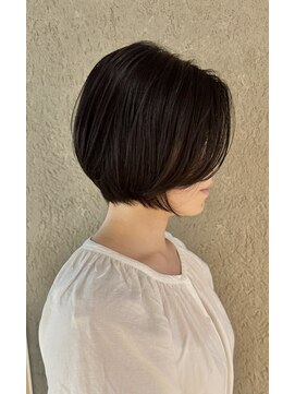 ハートボックス 四谷店(Heart box) シンプルショートボブ