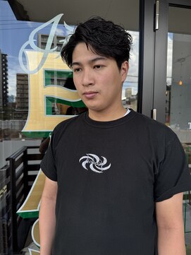 ザスーツブラザーズ(THE SUITS BROTHERS) MEN'SHAIRウルフカルマパーマメンズショートイージーパーマ