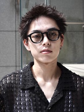 ラヴィズムバイフィフス 大宮店(LUVISM by fifth) スパイキーショートピンパーマ刈り上げ埼玉大宮駅