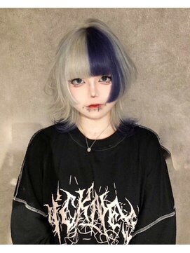 リアイス(Re:ICE) 地雷系ジェンダーレスウルフツートンエンドカラー