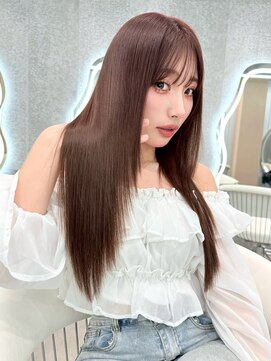 グロー オオミヤ アネックス 大宮(GLROW OMIYA ANNEX) 髪質改善縮毛矯正ストレートスタイル