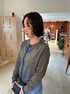 デン(den) レイヤーボブパーマ