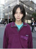 メンズカットミディアムボブカット
