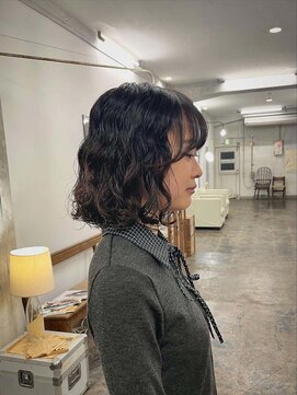 波巻きスパイラル【小倉/パーマ/ボブ/スパイラル/海外風】