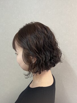 ボブパーマ/ウェーブパーマ　船橋　船橋駅