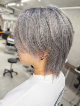 ダンク(DUNK) メンズ×ホワイトシルバー